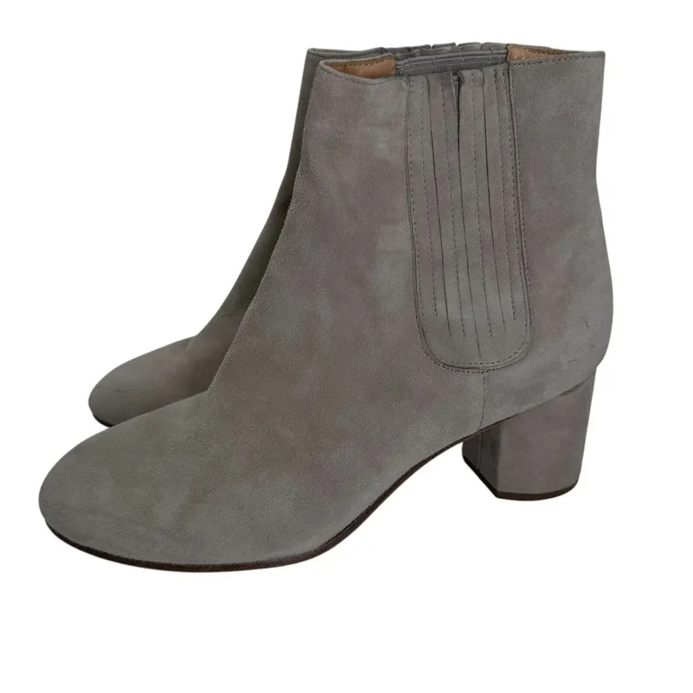 Joie Women's Buff Beige‎ Remmie Suede Chelsea Booties Size US 8 EUR 39